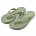 Tongs 38/39 en EVA vert sauge à semelle texturée pour plage et piscine